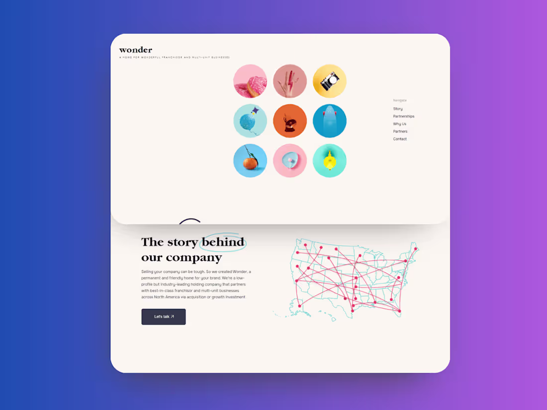 Cover image for Wonder - Franchisors Online Platform