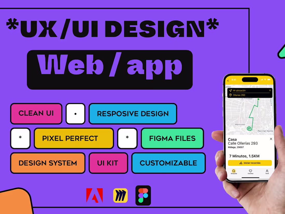 Cover image for UX/UI Design Service