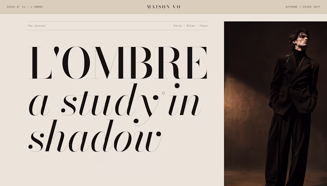 Cover image for This is a editorial style