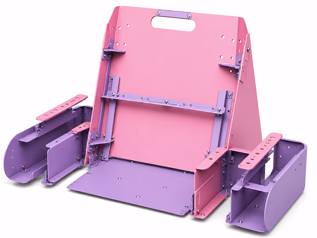 Cover image for SHEET METAL CHAIR/LAP DESK/ BOOK