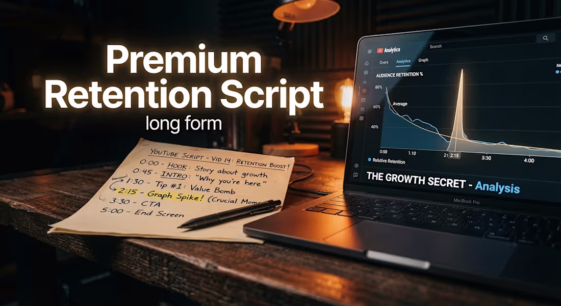Cover image for Premium Retention Script (Long form)