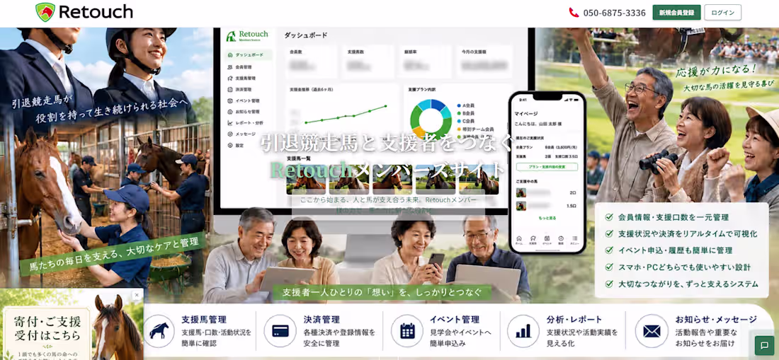 Cover image for Retouch Membership Platform