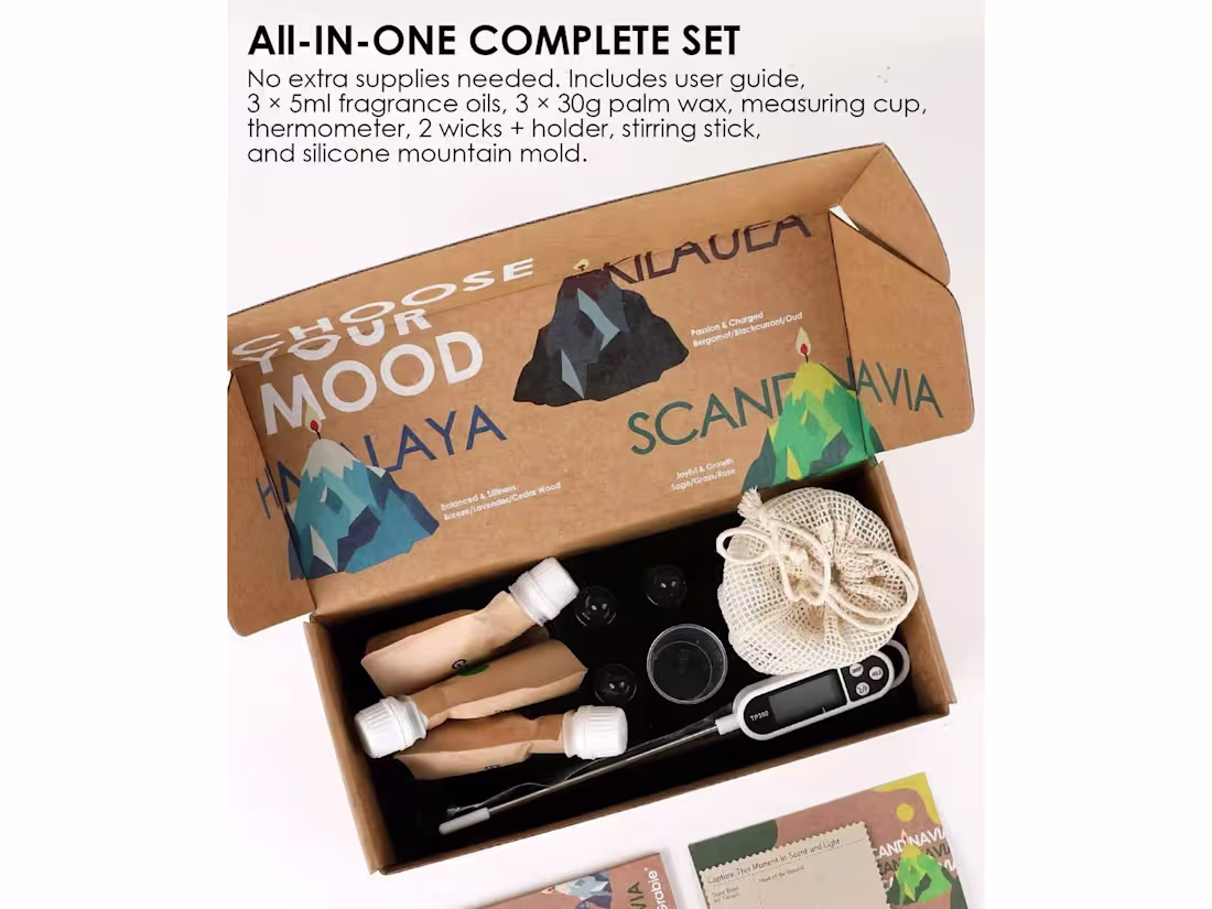 Cover image for DIY Scented Candle Kit — Product & Experience Design