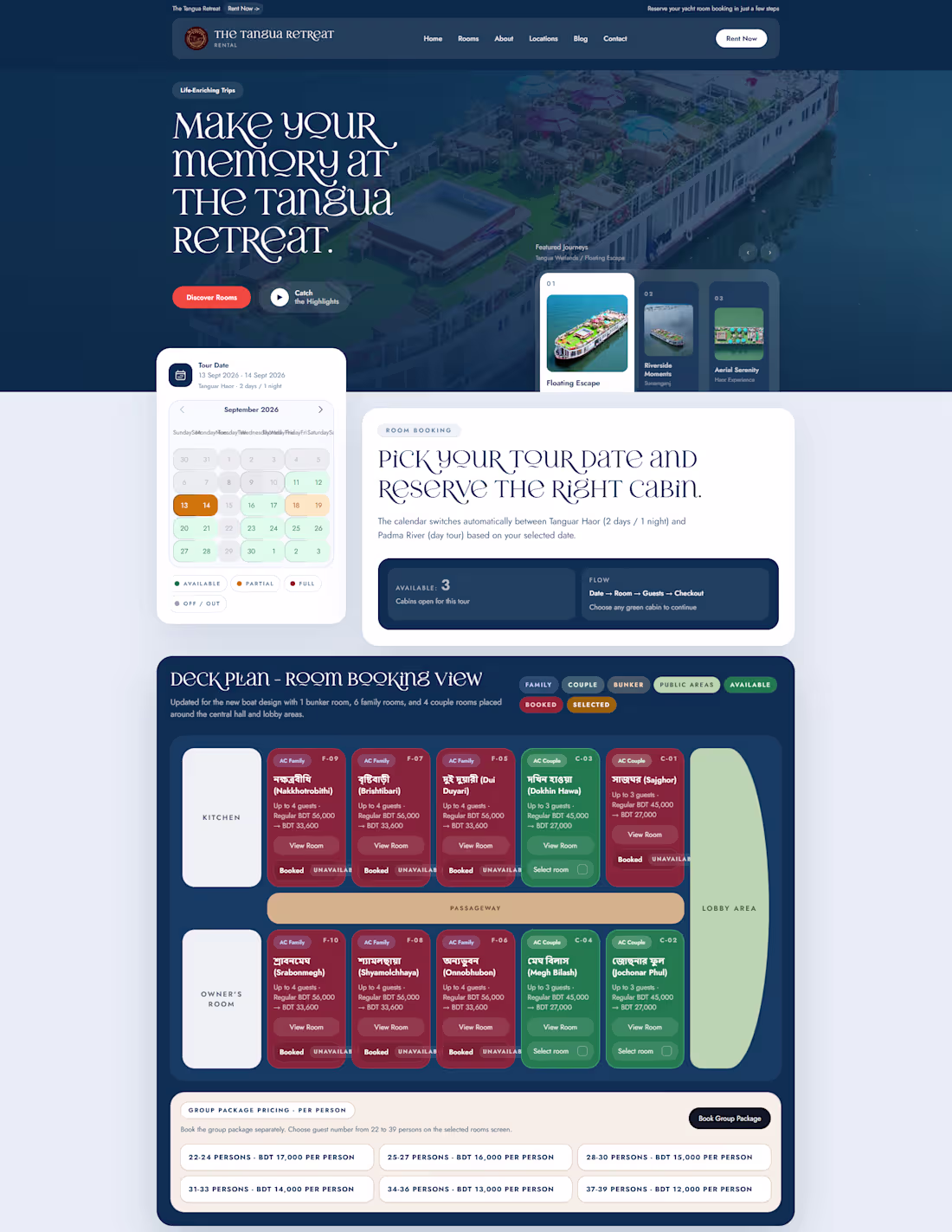 Cover image for Boat Booking System - Frontend-