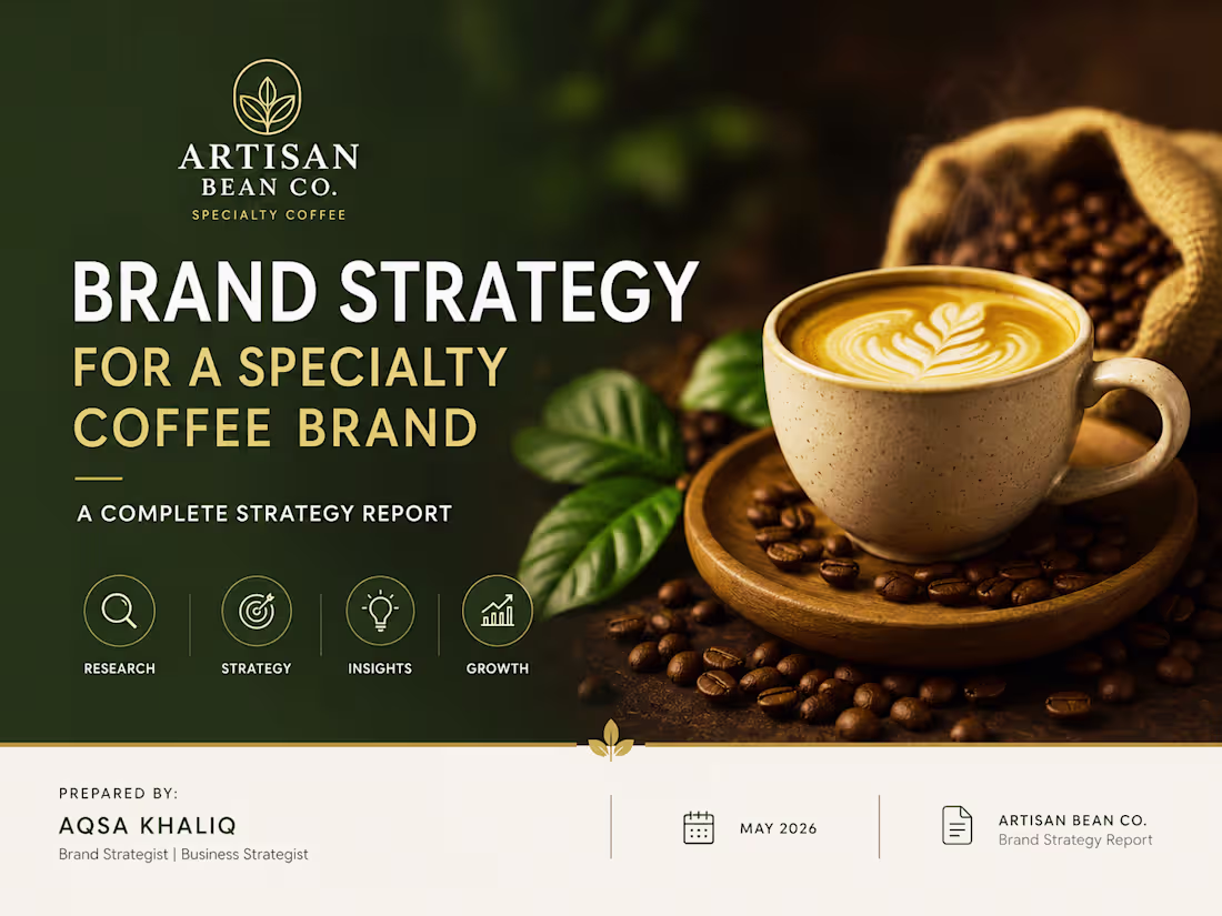 Cover image for Brand Strategy for Artisan Bean