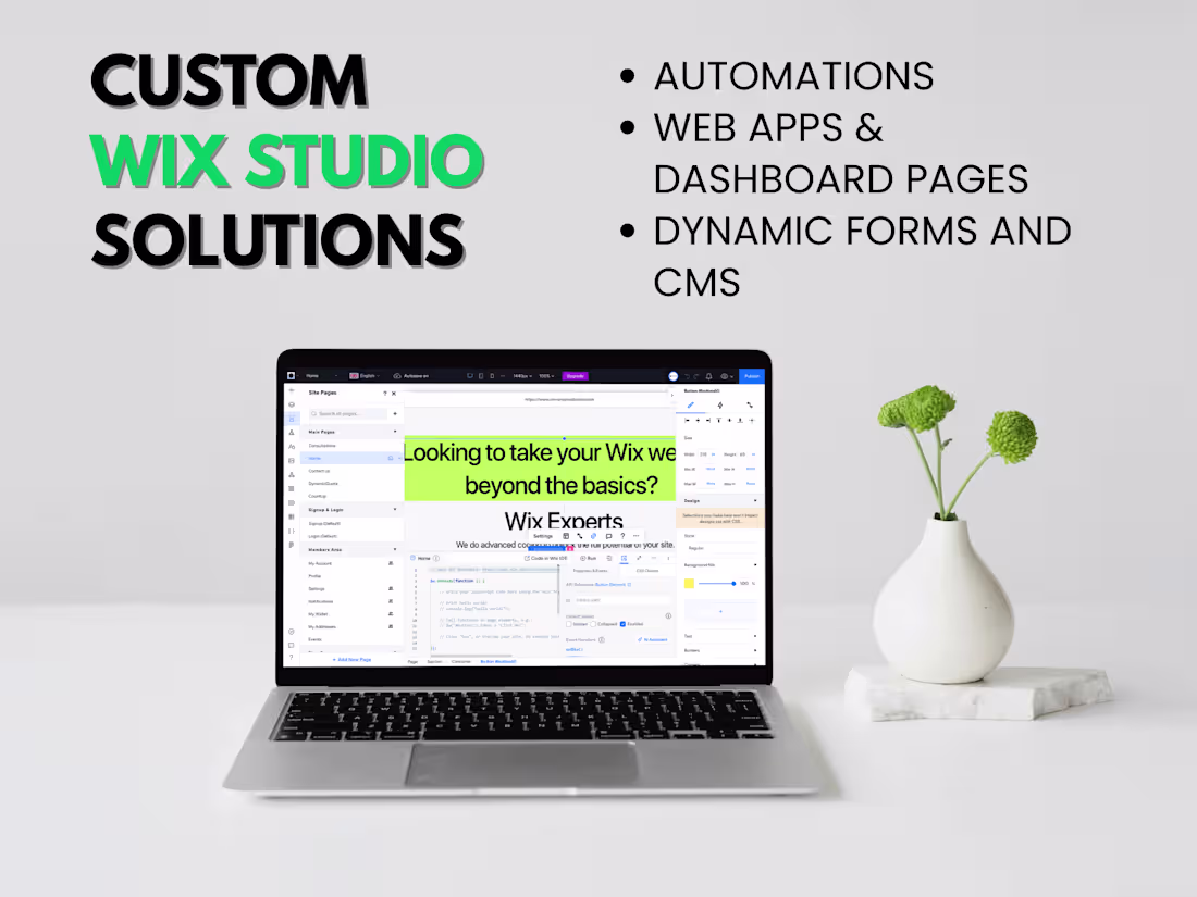 Cover image for Custom Code Solutions for Wix Sites