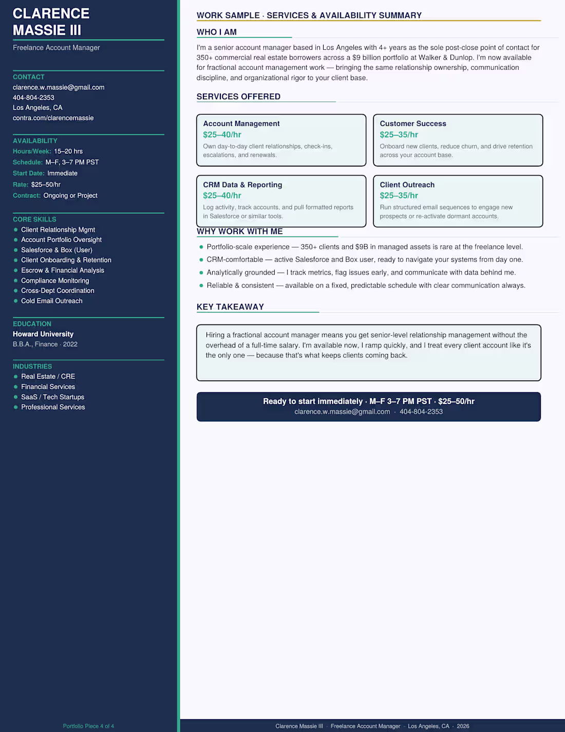 Cover image for Senior Account Manager with 4+