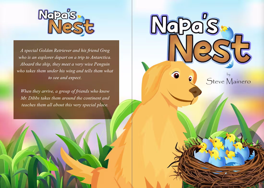 Cover image for This is one of the seven children's books I have written. Ea...