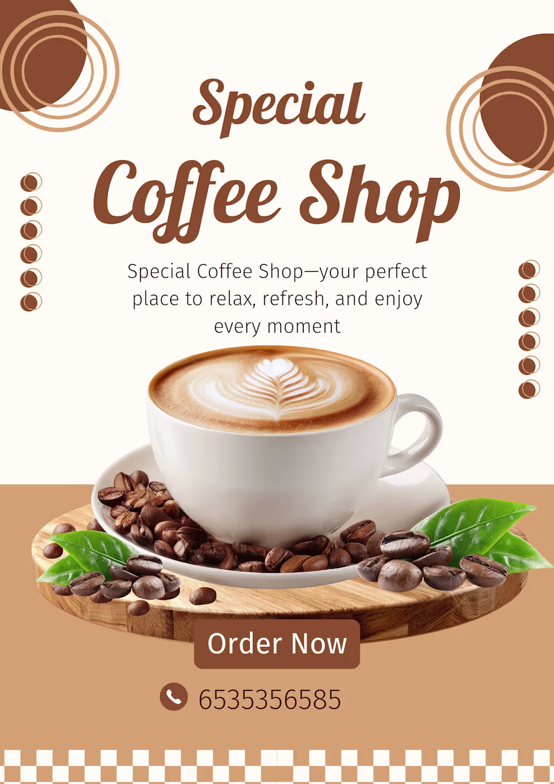 Cover image for Special Coffee Shop Graphic design