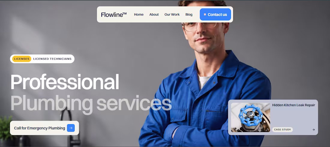 Cover image for Development of Flowlin Website on Webflow