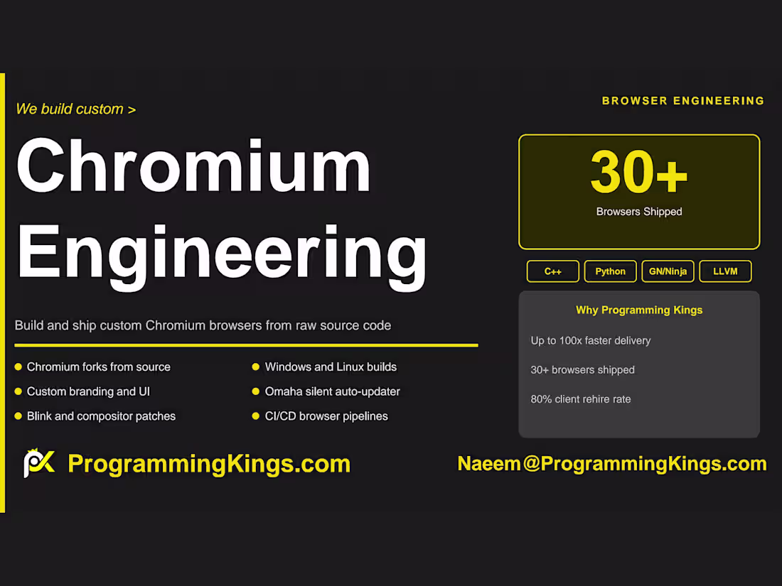 Cover image for Chromium Browser Engineering