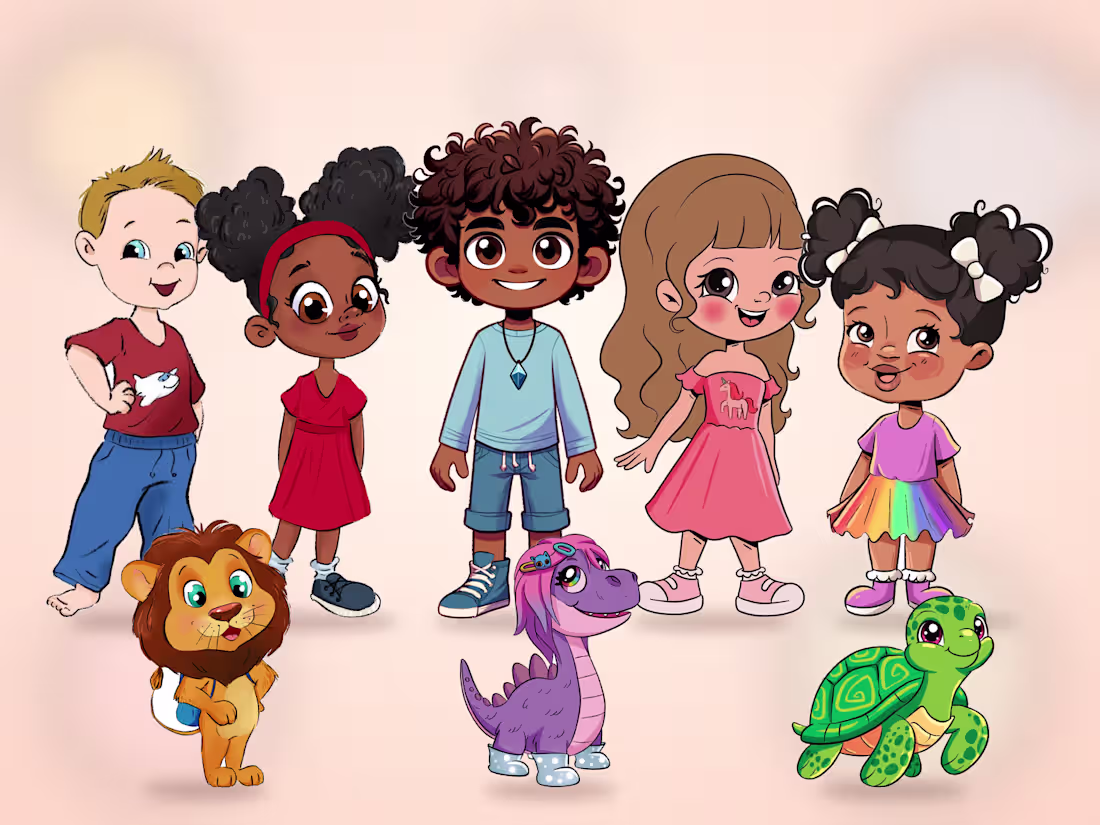Cover image for Children's Book Character Design