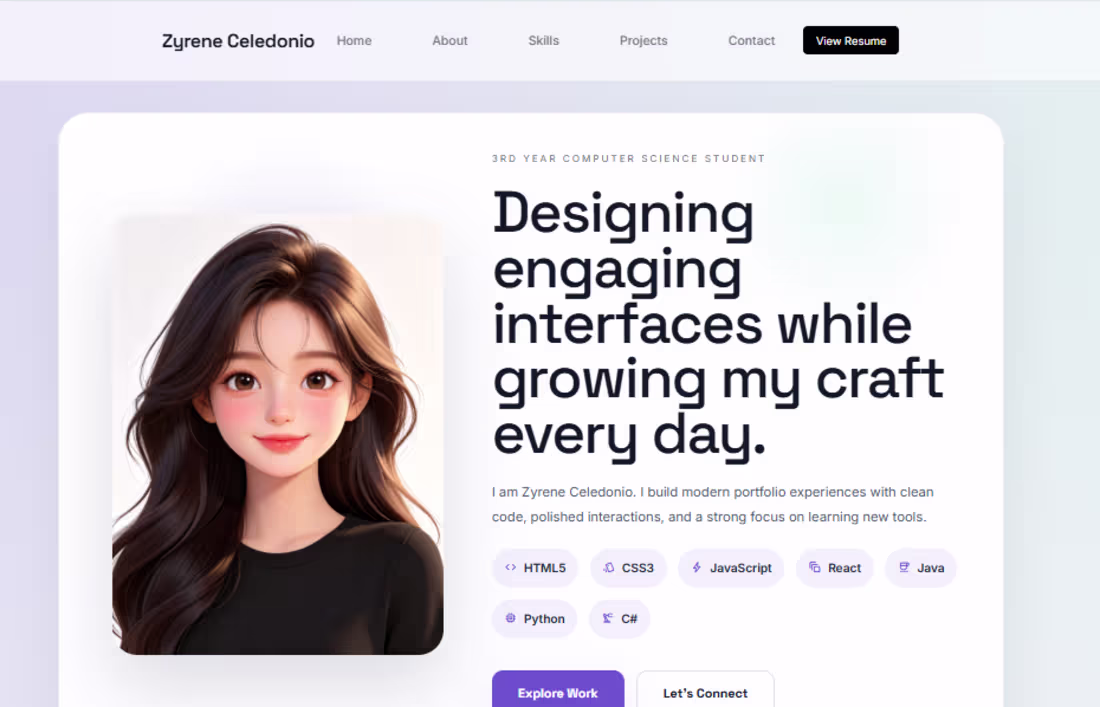 Cover image for Junior Web Developer & Student