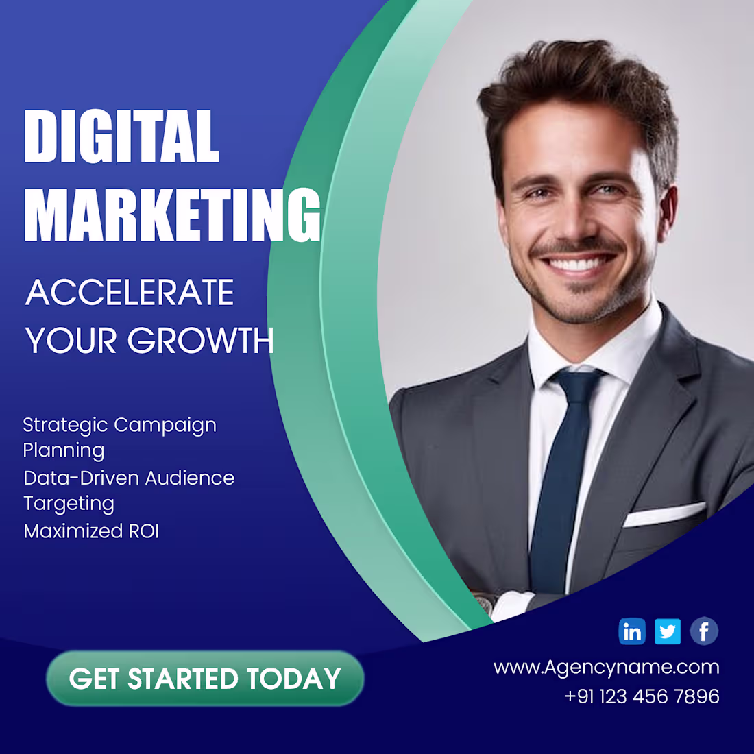 Cover image for Digital Marketing Social Media Design
