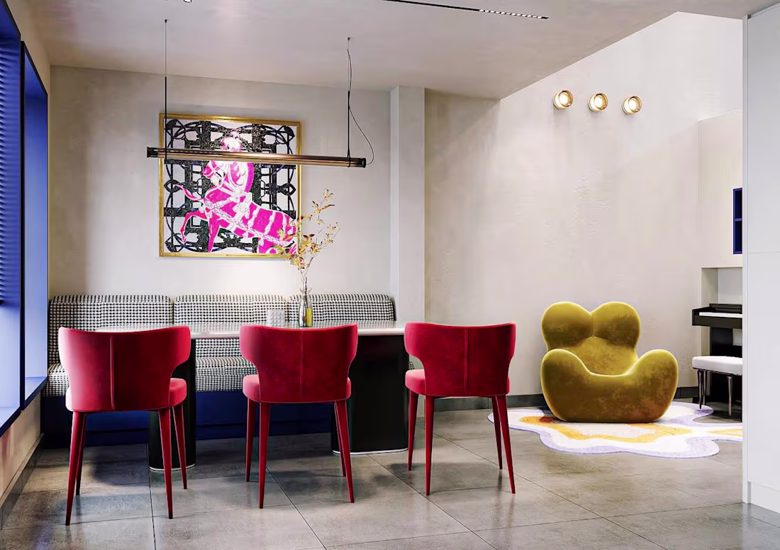 Cover image for Modern Minimalist Living & Dining