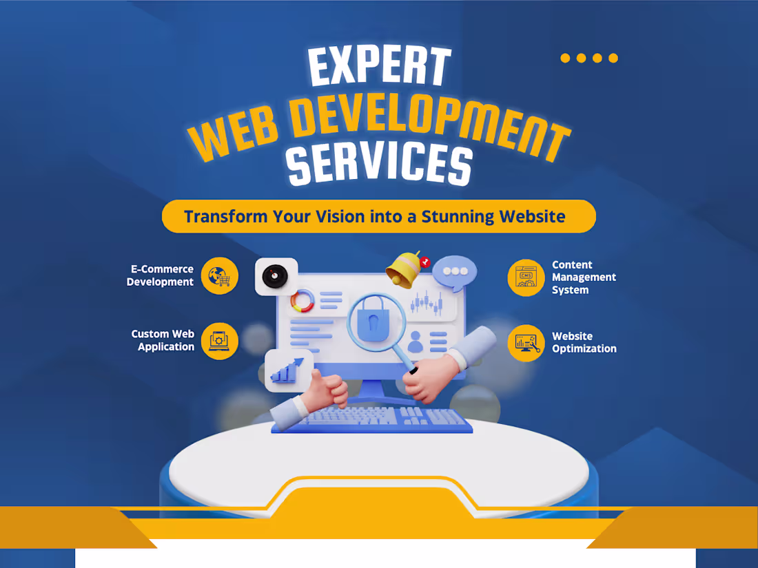 Cover image for Custom Web Application Development | Fast & Scalable
