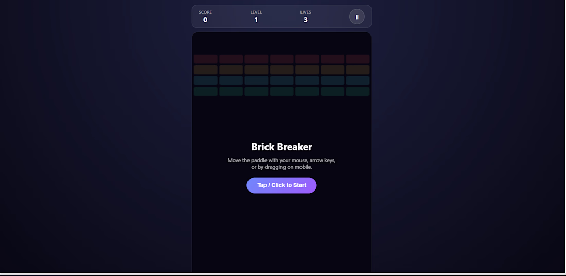 Cover image for Brick Breaker — a classic