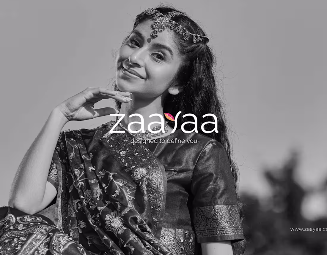 Cover image for Zaayaa Fashion | Branding & Visual Identity
