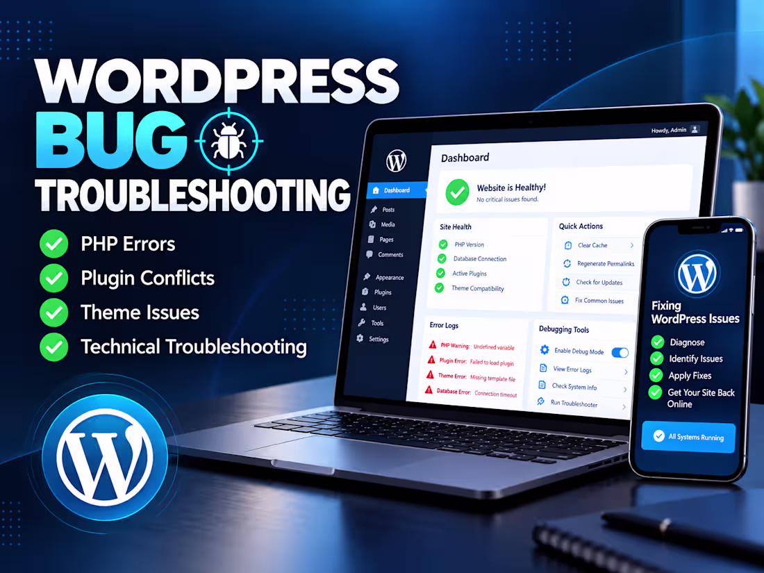 Cover image for WordPress Bug Troubleshooting