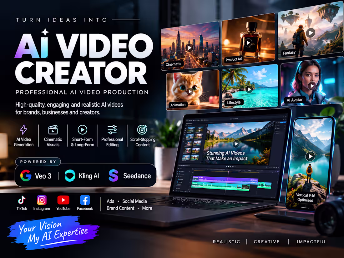Cover image for Professional AI Video Creation |