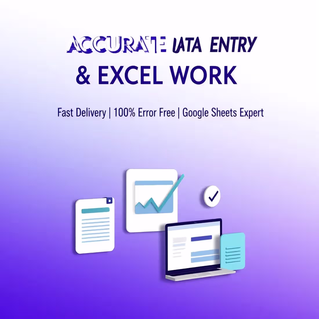 Cover image for I completed accurate data entry and Excel work for a client.