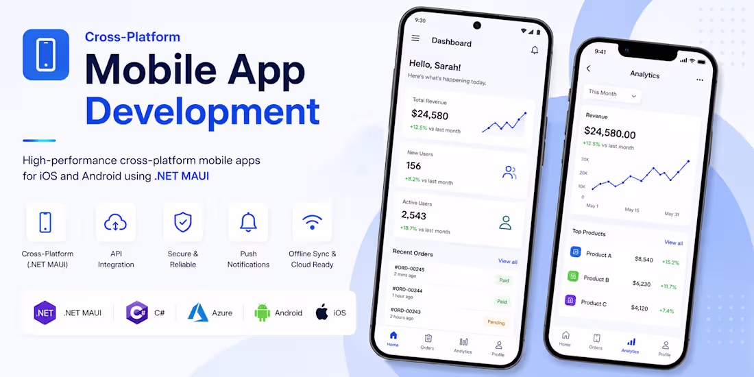 Cover image for Cross-Platform Mobile App Development