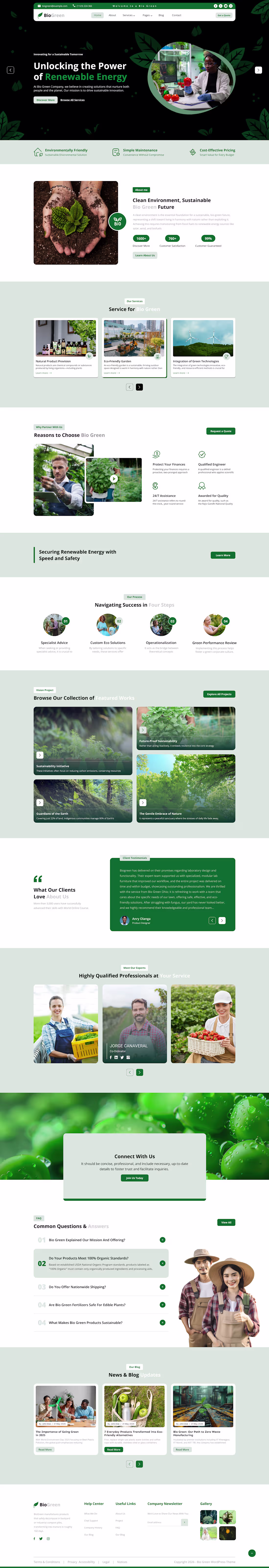 Cover image for Renewable Energy Landing Page |
