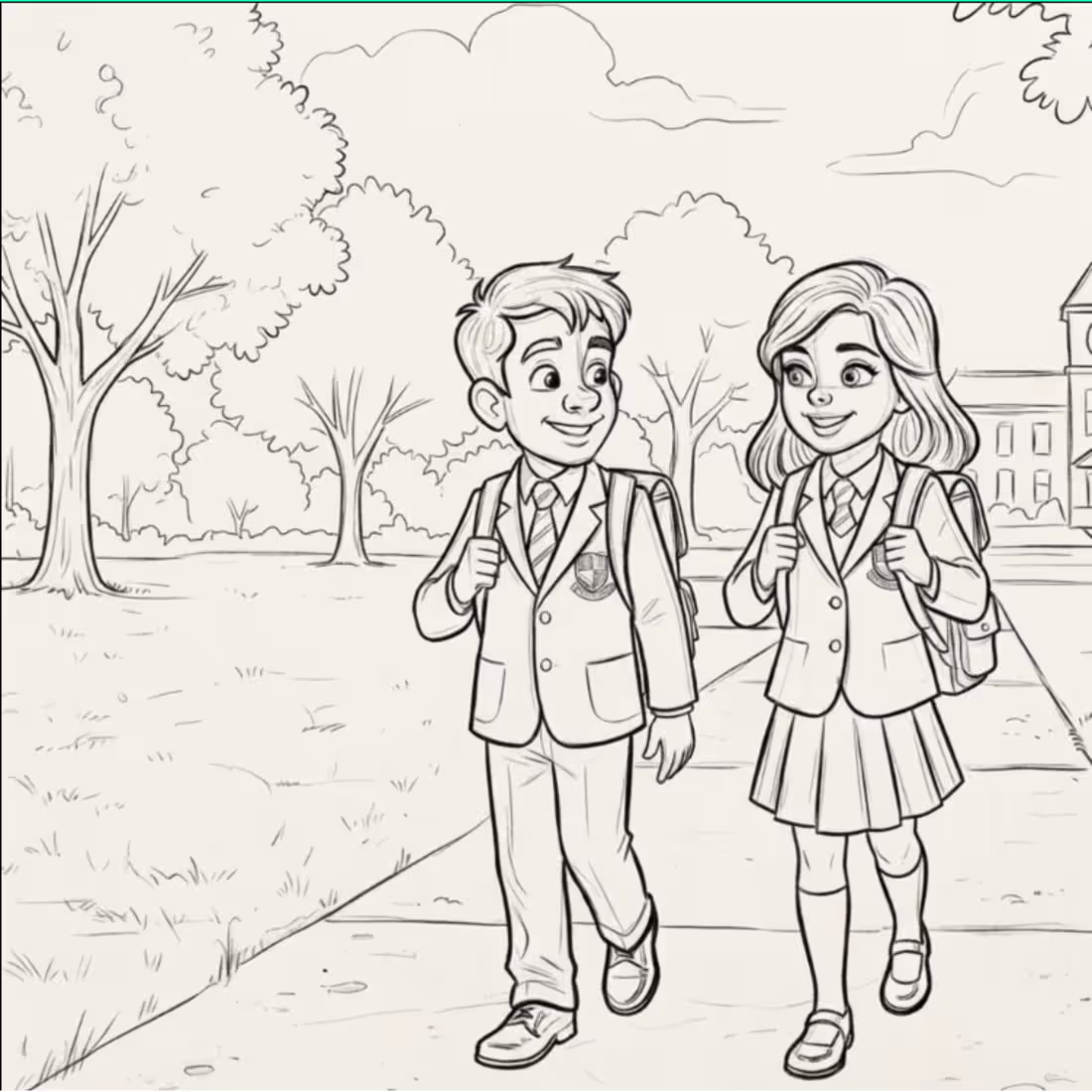 Cover image for Children's Book Illustration | School
