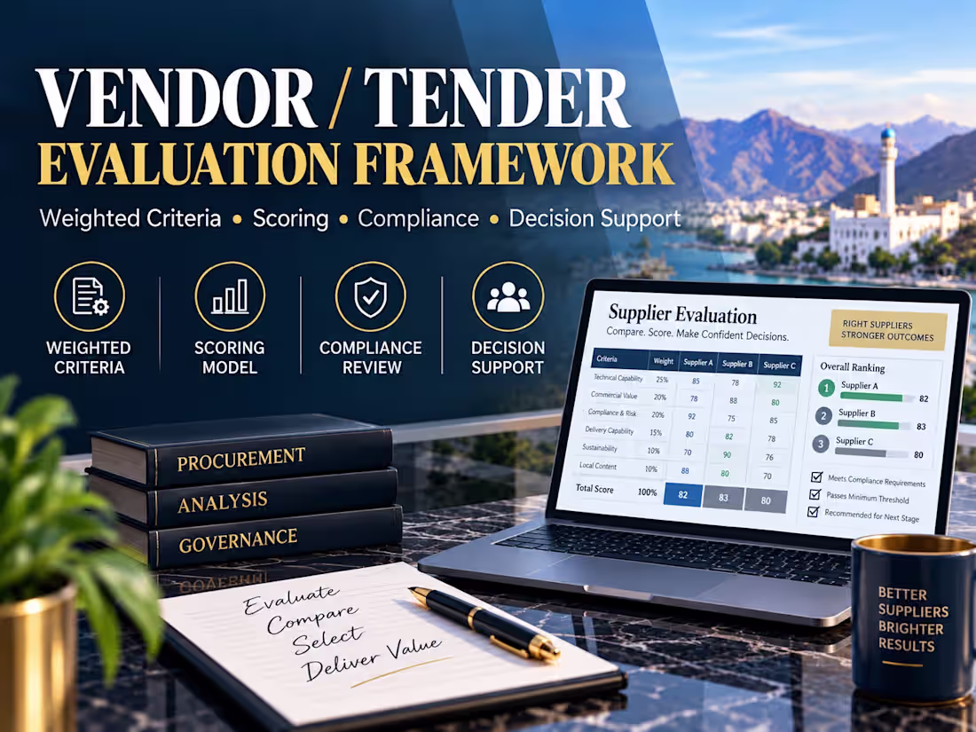 Cover image for Technical Vendor Evaluation Framework