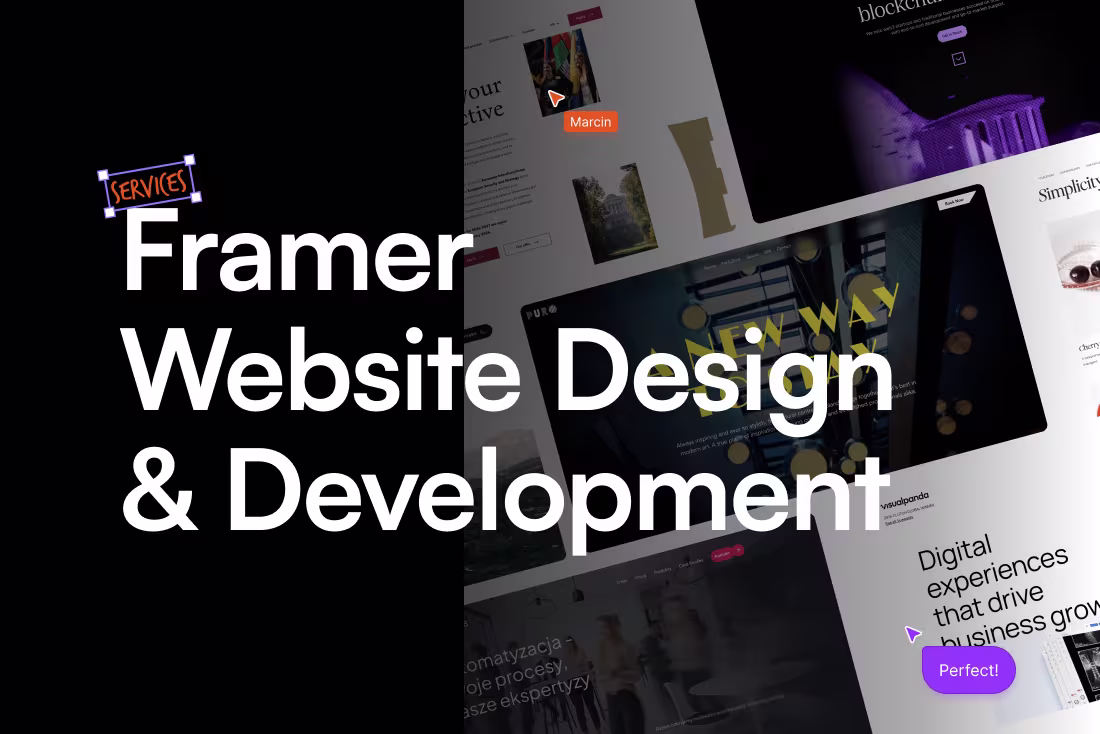 Cover image for Framer Website Design & Development
