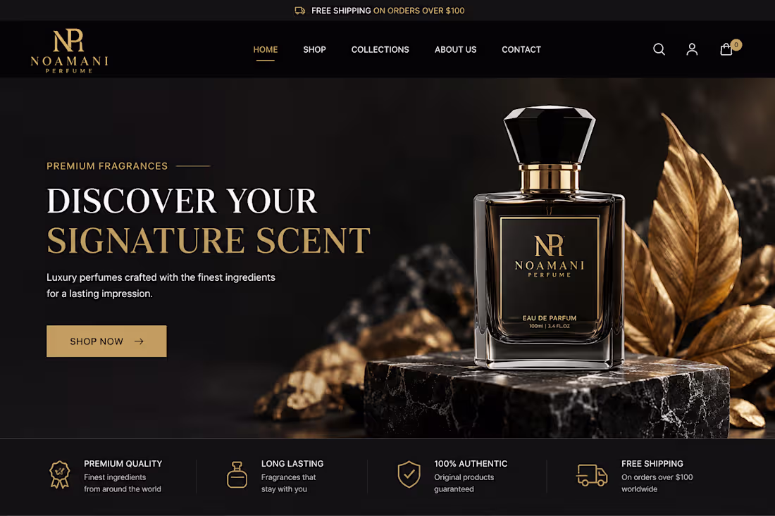 Cover image for 🚀 Developed a premium luxury