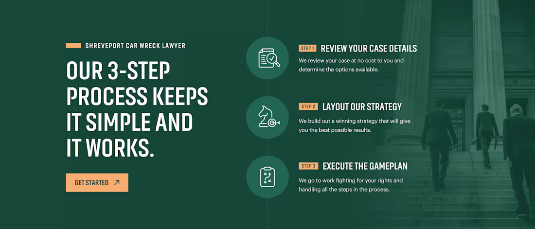 Cover image for Car Accident Lawyer Website Design