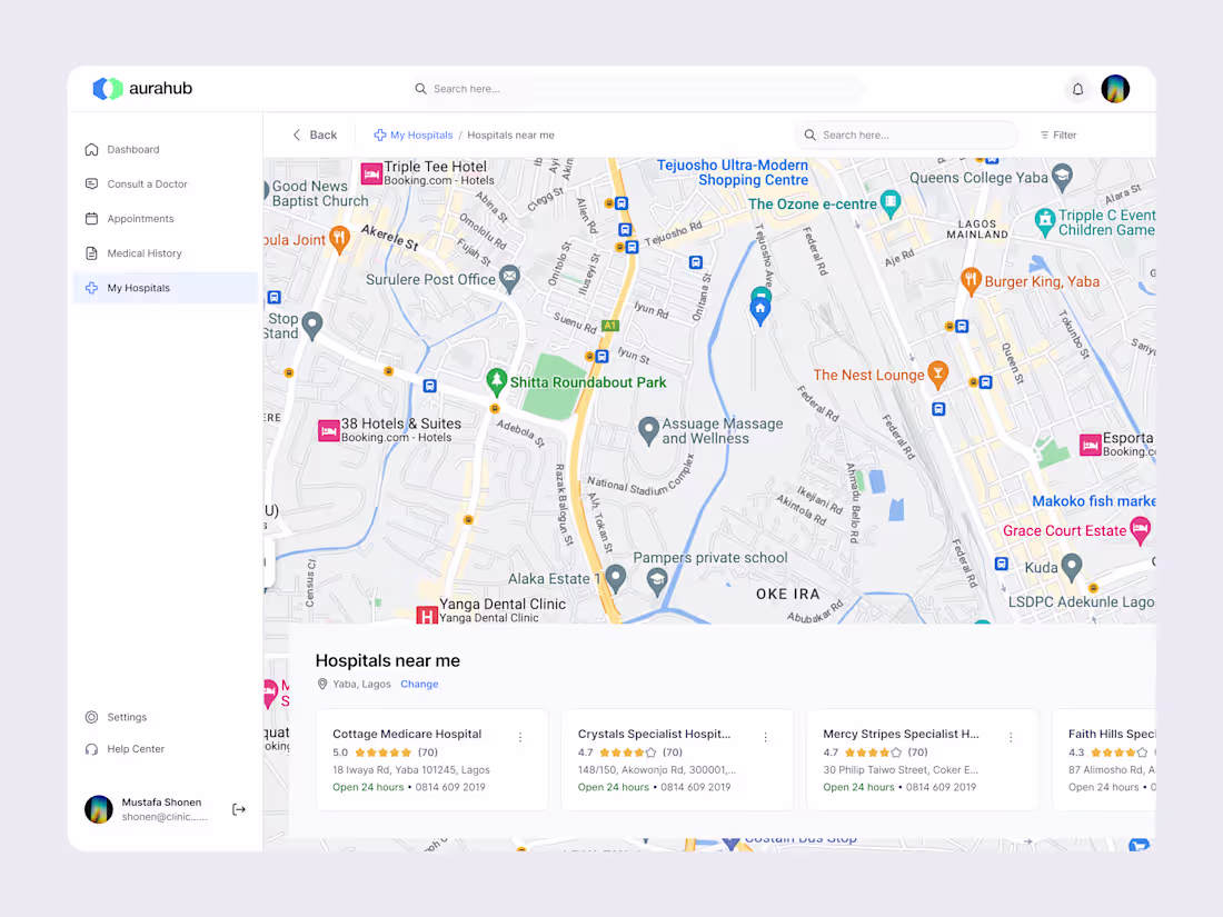Cover image for SaaS Dashboard & Web App Interface Design
