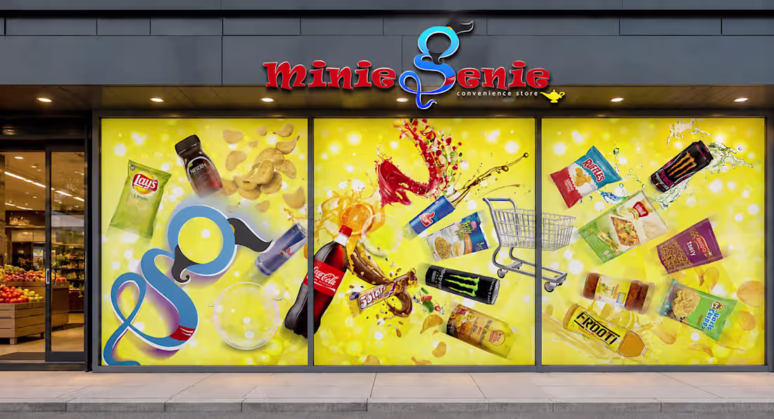 Cover image for Minie Genie Convenience Store –