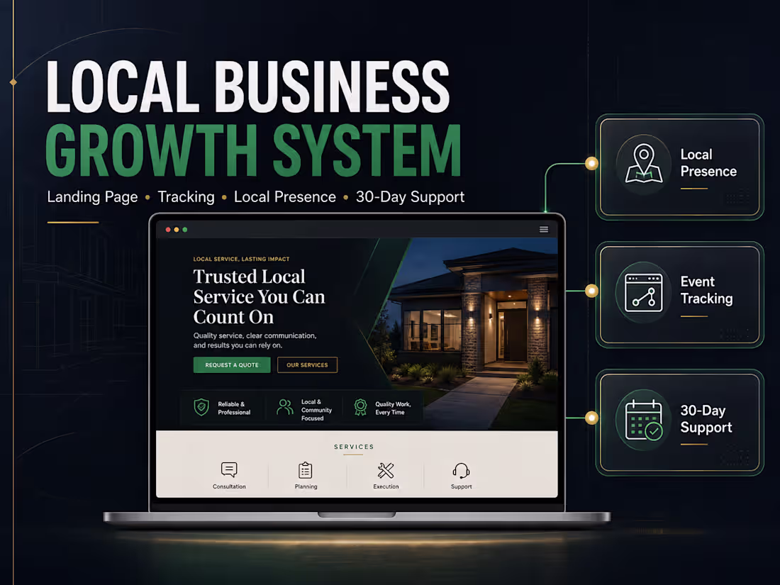 Cover image for Local Business Growth System + 30-Day Support