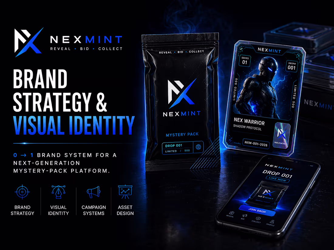 Cover image for NEXMINT is a next-generation TCG