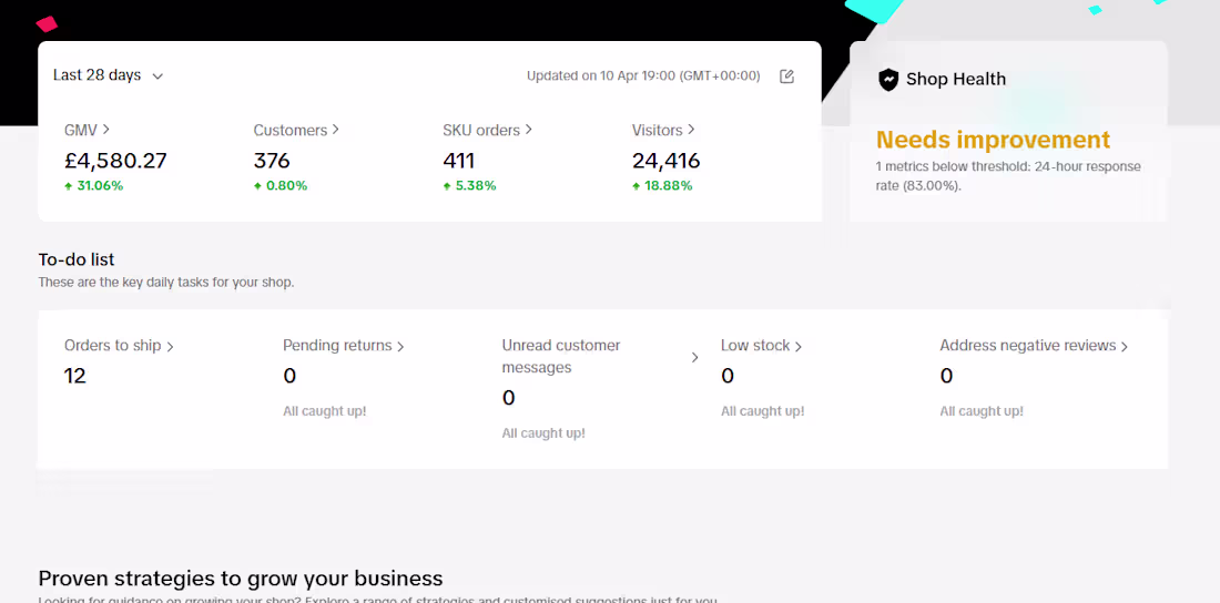 Cover image for Expert In tiktokshop, ebay , shopify E-commerce expert