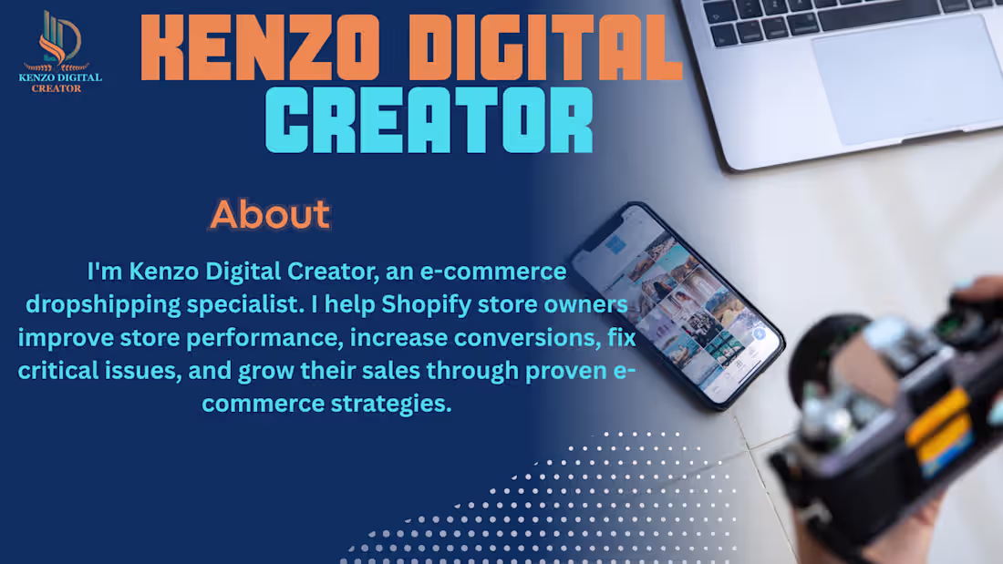 Cover image for Ecommerce Shopify Store Design &  Redesign & Development
