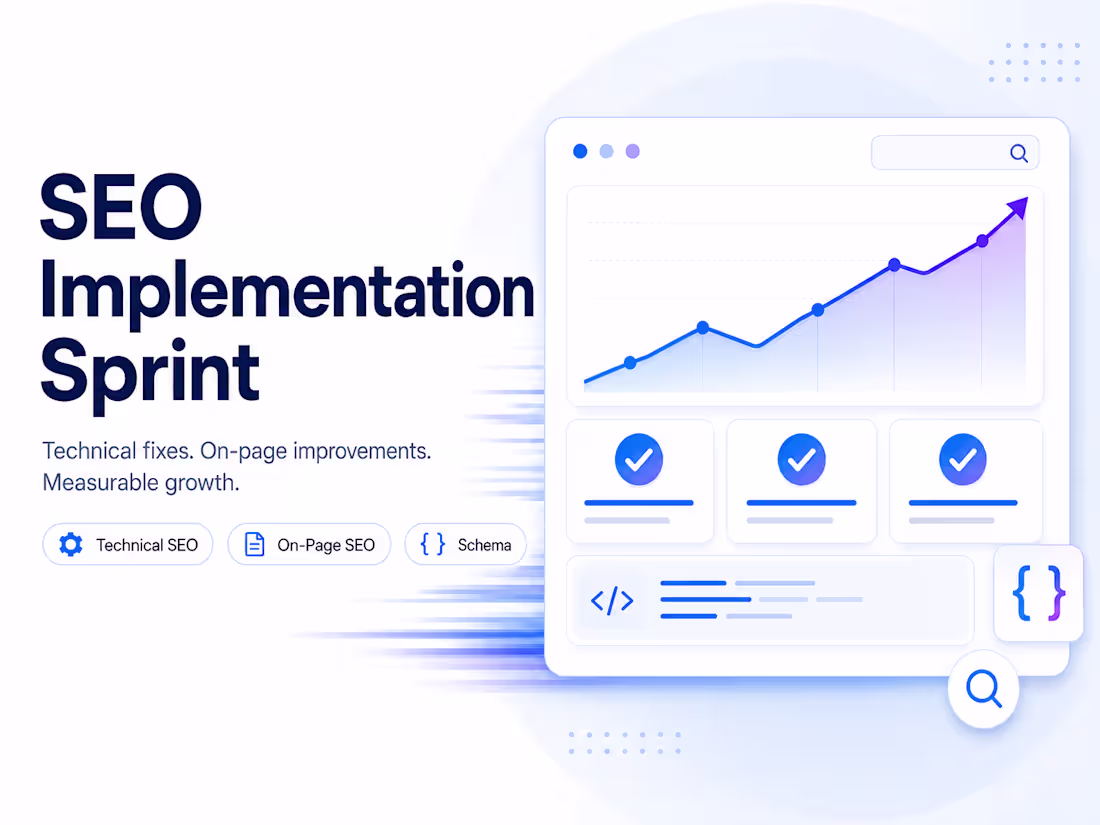 Cover image for SEO Implementation Sprint
