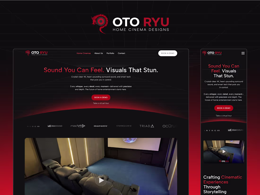 Cover image for Website Revamp for Oto Ryu