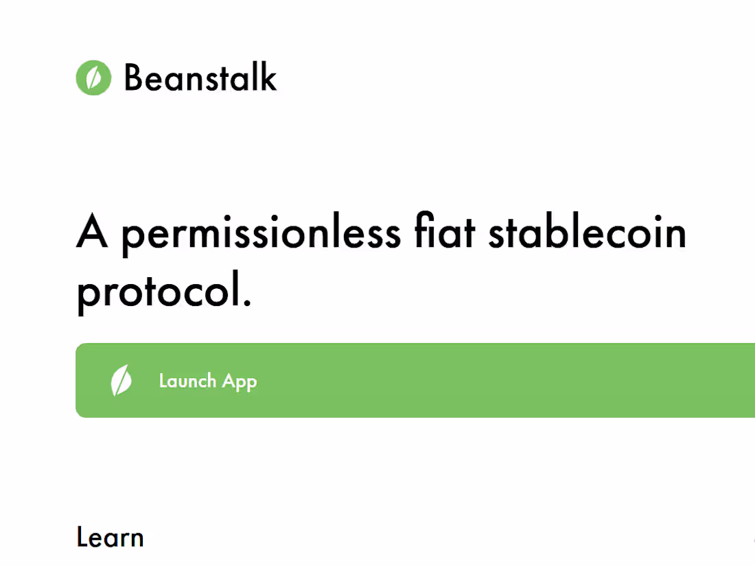 Cover image for Beanstalk Protocol