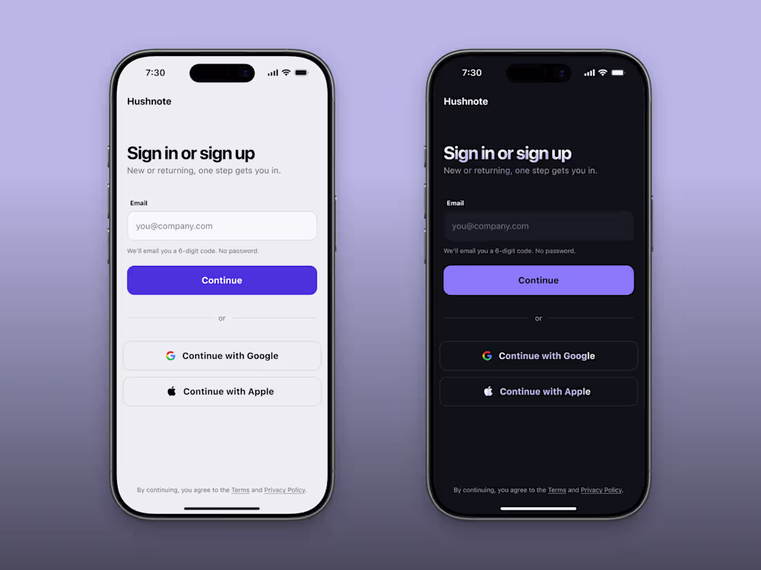 Cover image for Typing a password on a