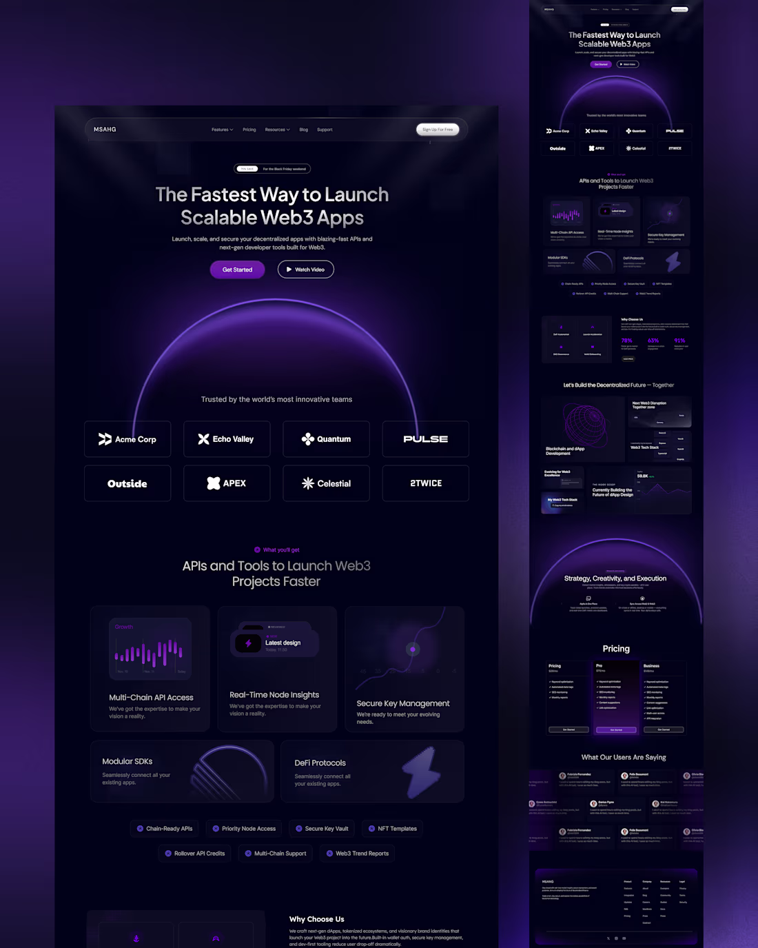 Cover image for Designed this Landing Page for