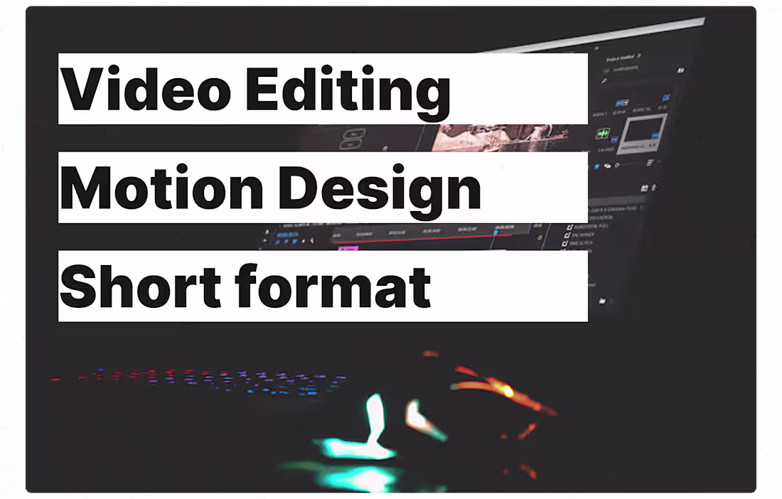Cover image for Short Edit