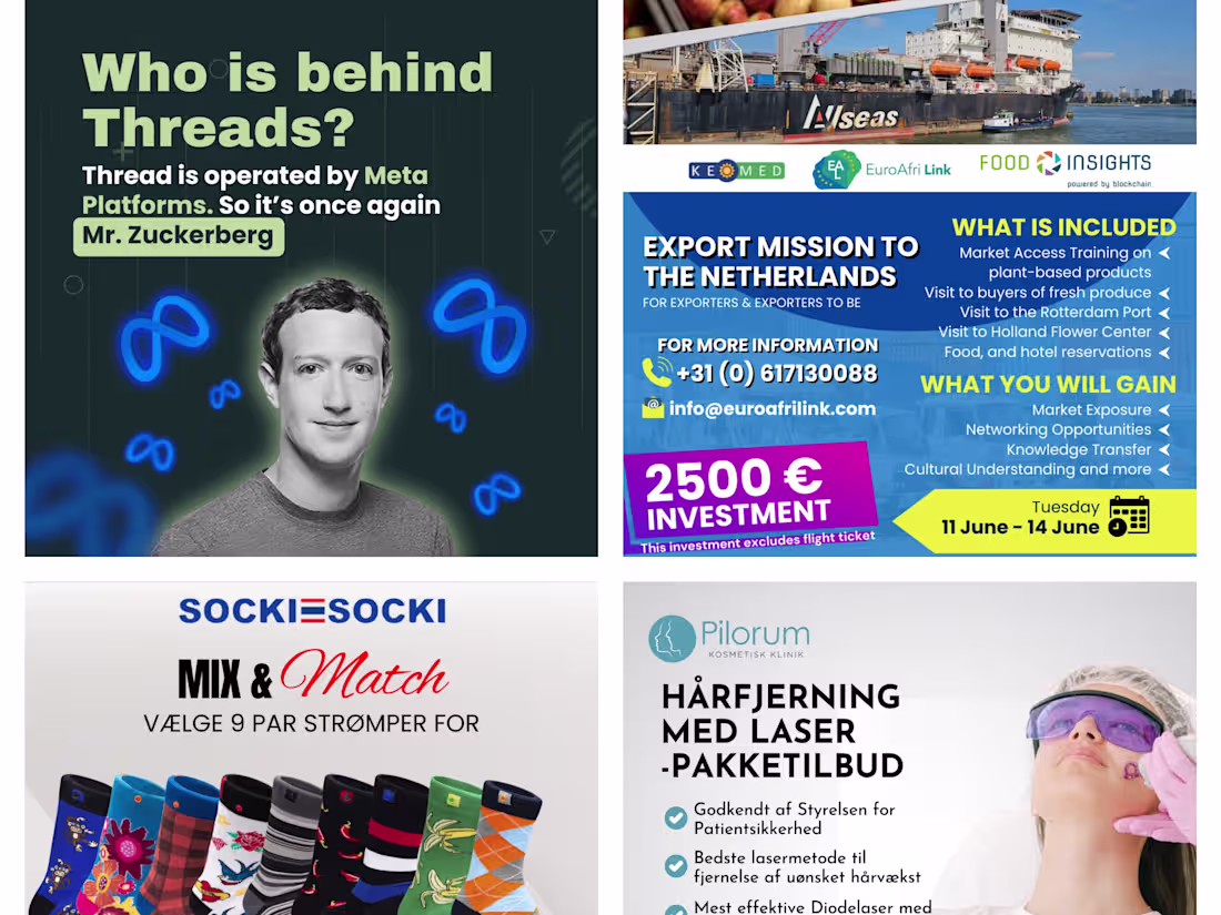 Cover image for Eye Popping Social Media Content Design