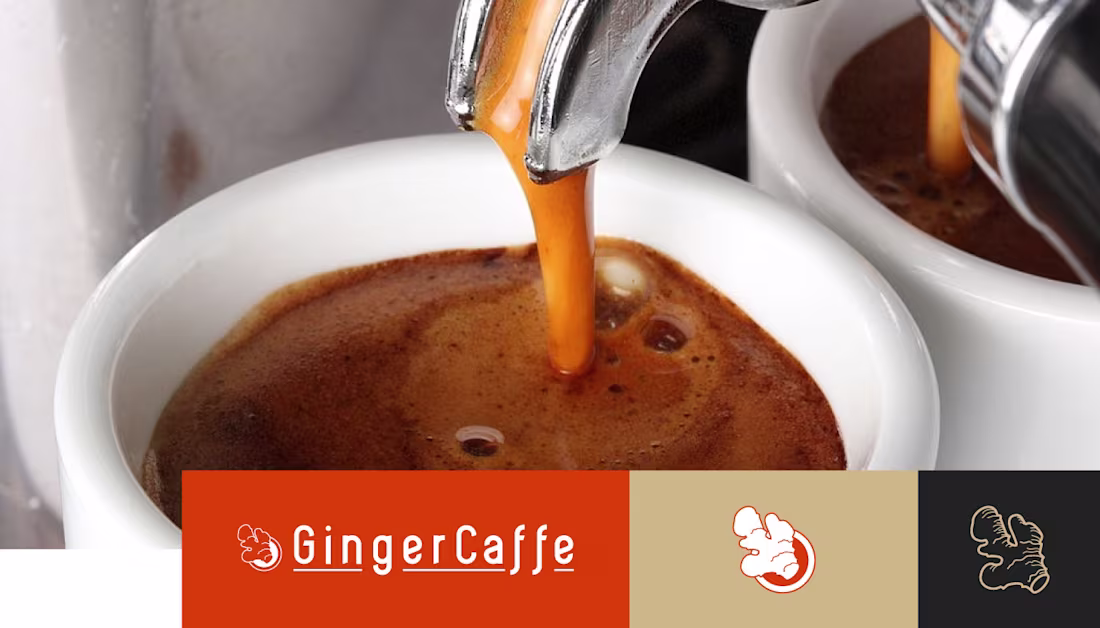 Cover image for Ginger Caffe - Logo design