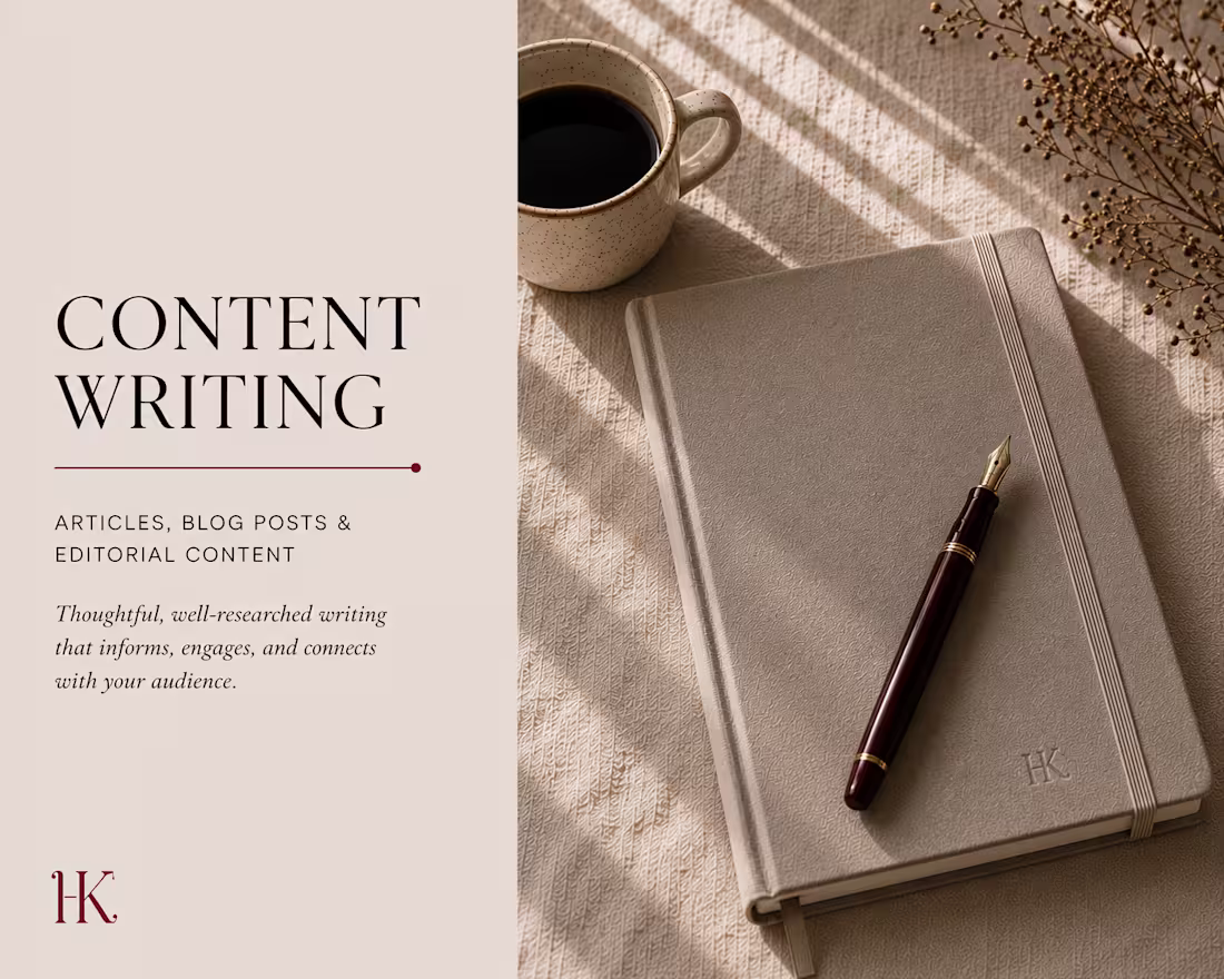Cover image for Article, Blog & Editorial Content Writing
