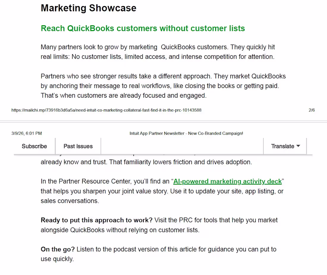 Cover image for Intuit IAPP newsletter articles
