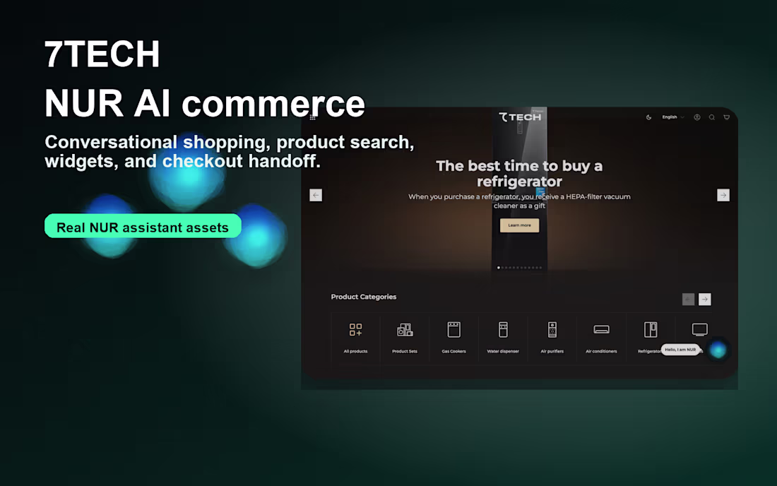 Cover image for NUR AI Commerce Assistant