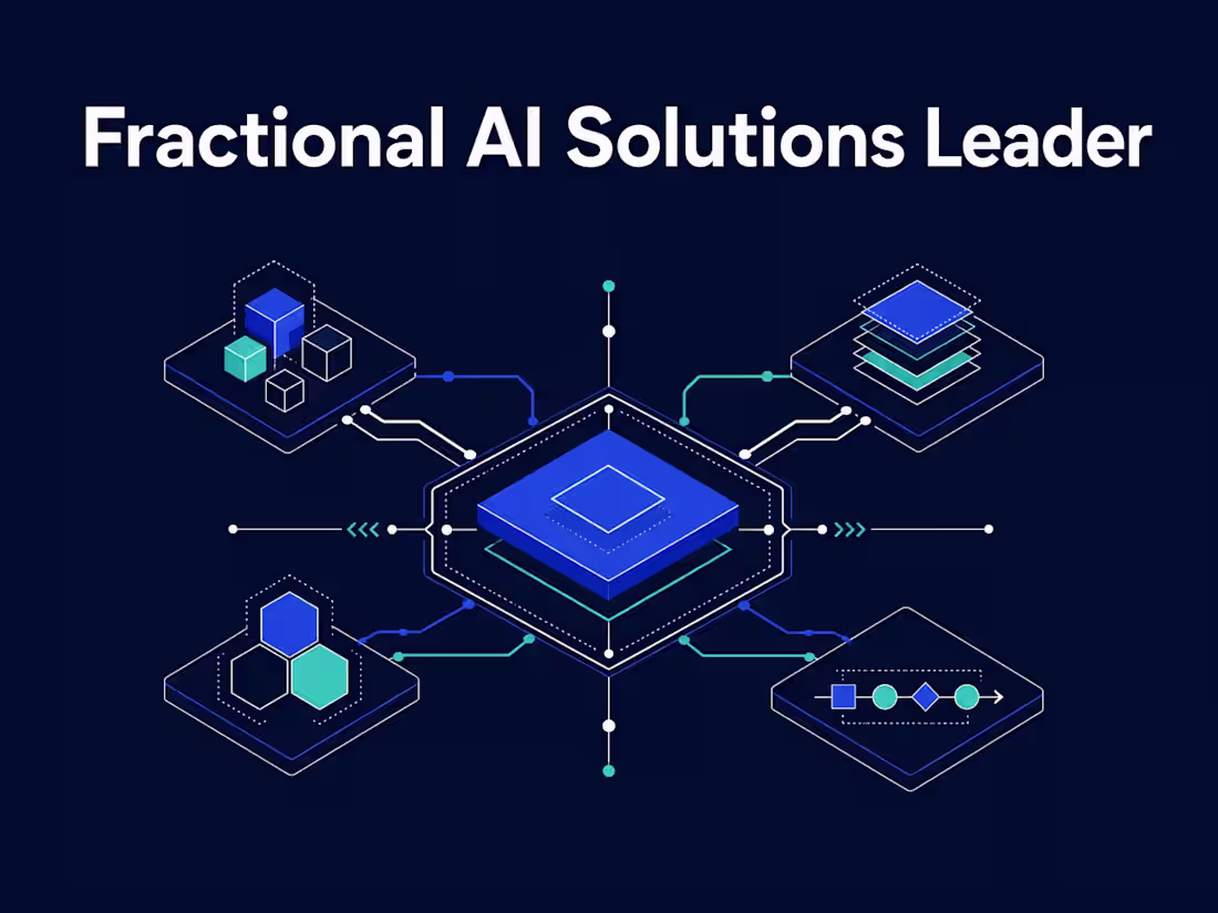 Cover image for Fractional AI Solutions Leader